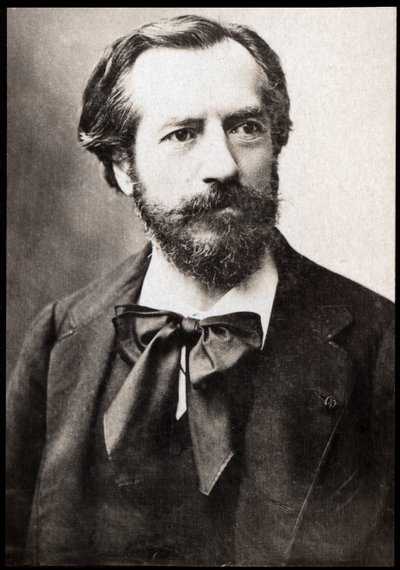 Portrait of Frederic Auguste Bartholdi, French sculptor by French Photographer